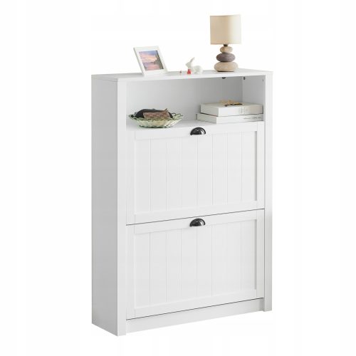  SoBuy Schuhschrank 80 x 110 x 24 cm weiß