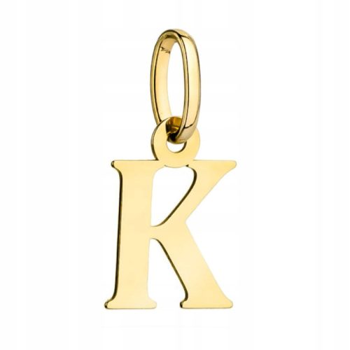  GOLDANHÄNGER BUCHSTABE K Anhänger pr. 585 14k