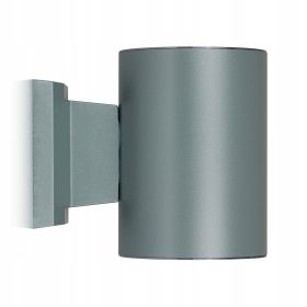  Capral Gartenwandleuchte, Grau- und Silbertöne, 5 W