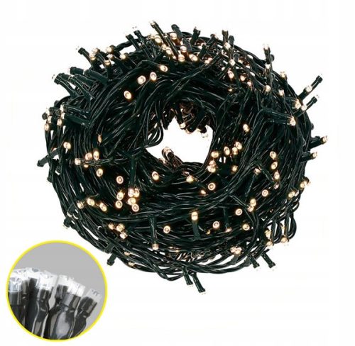 Gartenlichtergirlande Platingirlande 5500 cm Netz
