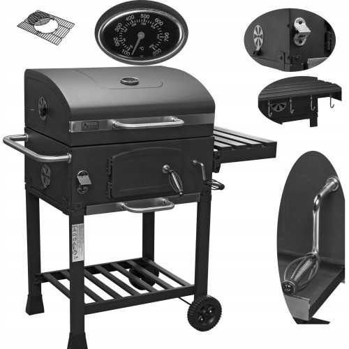 Holzkohlegrill - Activa Holzkohlegrill 42 x 57,5 cm