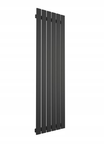 Wasserbadheizkörper 837 W 450 x 1400 mm schwarz