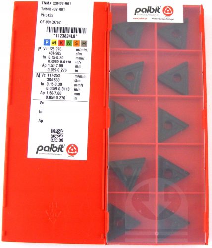 TNMX TNMG 220408 R01 PH5125 Säurestahleinsätze