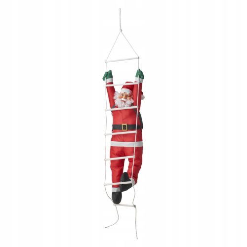 Weihnachtsmann auf einer Leiter mit einer 155 cm großen Tasche