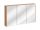  Madera 843 – Schrank mit 3D-Spiegel