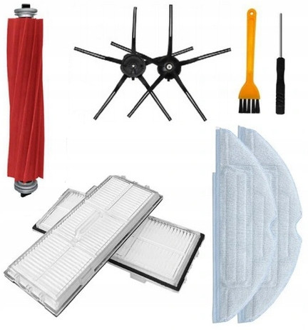  BÜRSTEN SET FILTER MOPS FÜR ROBOROCK S7, S7 MAXV