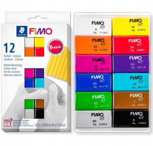  Fimo Modelliermasse 12 Stk.
