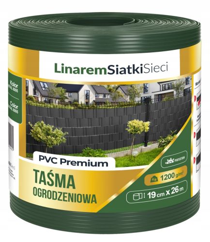  Linarem SiatkiSieci Zaunband 19 cm x 26 m grün
