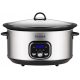  Transa Electronics SlowCooker Large 6,5 l silber/grau 320 W