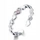  Ring aus 925er Silber mit Zirkonia-Geschenkbox