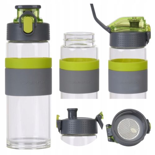  Glasflasche, Casno Saftwasserflasche, 500 ml