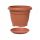  Prosperplast Blumentopf 45 cm x 45 x 35 cm Durchmesser 45 cm Kunststoff in Orangetönen