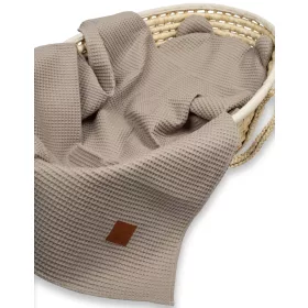  Infantilo-Decke 75 x 100 cm in Braun- und Beigetönen