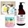  LaQ Bubble Gum Kosmetikset Gel + bunter Schaum + gelber Schaum + blauer Schaum