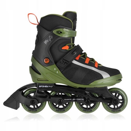  Spokey MrFIT ABEC7 Carbon Herren-Rollschuhe, Größe 46