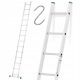 Höhere Leiter 5,5 m Aluminium 1 x 14 bis 150 kg