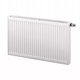   Flachheizkörper Purmo 2393 W weiß 1400 x 600 x 102 mm - Anschluss seitlich oder unten