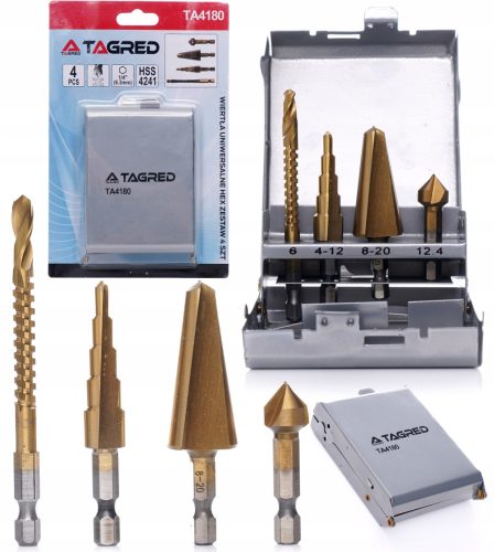 Bohrer mit Sechskantgriff, 4er-Set