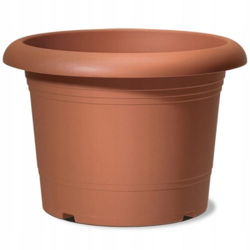 Töpfe und Pflanzgefäße für den Außenbereich und den Garten Scheurich Blumentopf 60 cm x 60 x 42 cm Durchmesser 60 cm Kunststoff in den Farben Braun und Beige