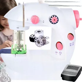    Inländische 202Mini-Nähmaschinen. Handnähmaschine mit leichtem Fuß