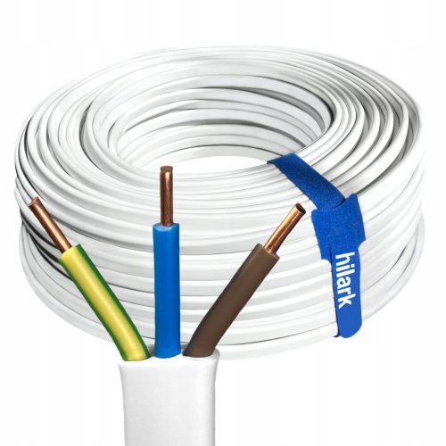 YDYp Hilark Elektro-Flachkabel 3 x 2,5 100 m