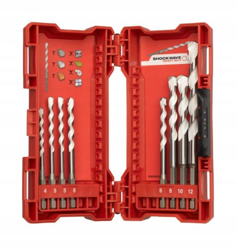  Milwaukee Universalbohrer-Set 4932471112 4-12 mm 8-tlg.