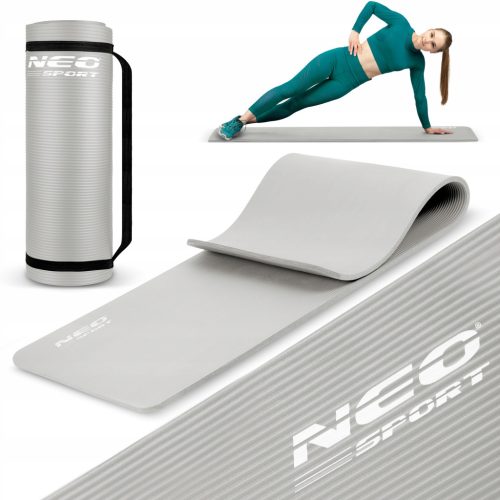  Neo-Sport Trainingsmatte 183 cm x 60 cm rosa
