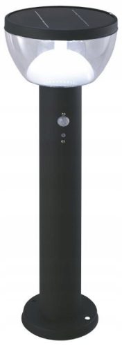 Runder Lichtmast Greenlux mit integrierter LED-Quelle, 80 cm, schwarz