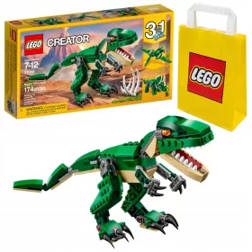    LEGO Creator 3 in 1 31058 Mächtige Dinosaurier + Papiertüte LEGO 6315786 gelb 24x8x18 cm