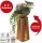  Easymaxx Blumentopf 72 cm x 34 x 69 cm, Metall, Braun- und Beigetöne