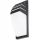  Schwarze Masterled-Gartenwandleuchte mit integrierter 4-W-LED-Quelle