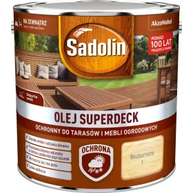 Sadolin Terrassenöl 2,5 l, farblos