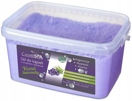  CosmoSPA Lavendelblüte 3 kg Badesalz