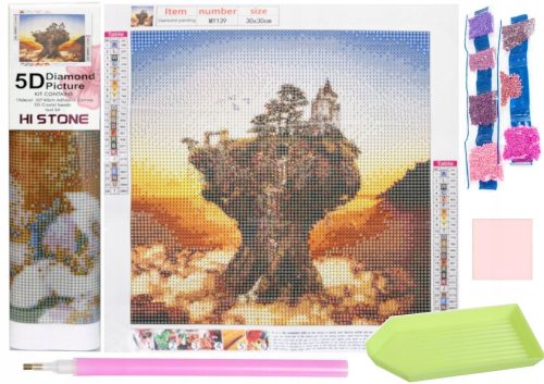  Diamantstickerei - 5D MOSAIK - Eule