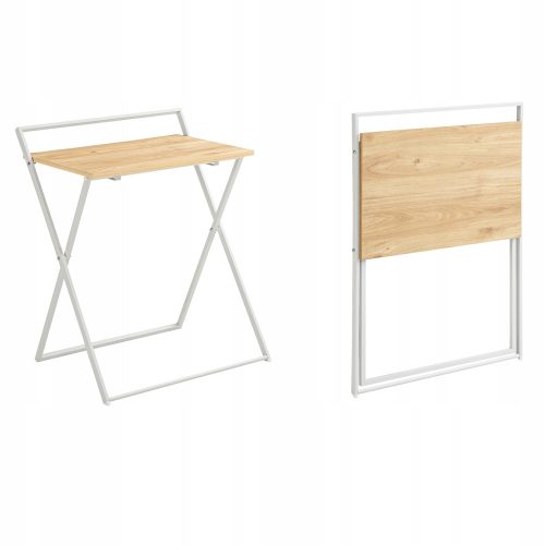  SoBuy FWT88 rechteckiger Schreibtisch 63 x 45 x 77 cm weiß