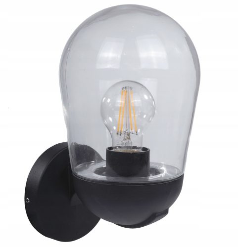  SuperLED Gartenwandleuchte schwarz E27 0 W