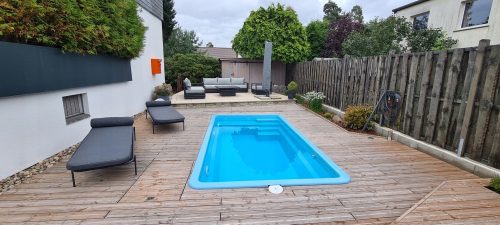 PoolsFACTORY GROUP rechteckiger Rahmenpool 450 x 240 cm