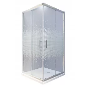 Gutta R-501 Duschkabine mit Schiebetüren 90 x 90 cm