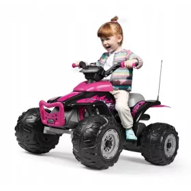  PEG PEREGO CORRAL T-REX PINK QUAD für Mädchen
