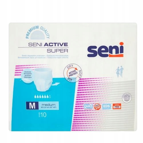  Saugfähige Höschen Seni Active Super M 10 Stk.
