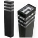  Runder SuperLED E27-Lichtmast, 60 cm, schwarz
