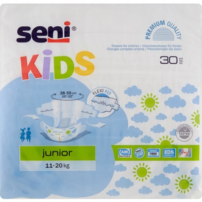  Seni Kids Junior Windeln 11-20 kg 30 Stk.