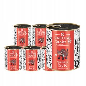  Natural Taste Dolina Noteci 12 x 800 g Rindfleisch