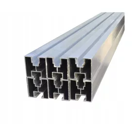 Aludetal-Montageprofil 40 x 40 x 2200 mm