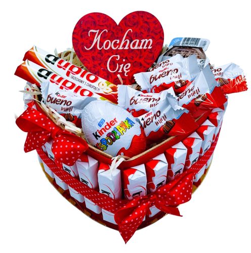  KINDER Box Kuchen Geschenkkorb Geburtstag Namenstag Geschenk Lehrertag