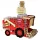  Kombinieren Sie eine Harvester-Karaffe mit Gläsern. Geschenk für den Landwirt. 4 Farben. Kostenloser Anhänger