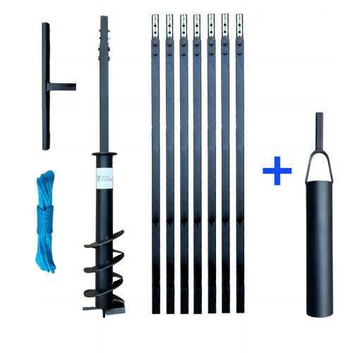 Manuelles Brunnenbohrgerät 145 mm 8 m + SZLAMÓWKA 90