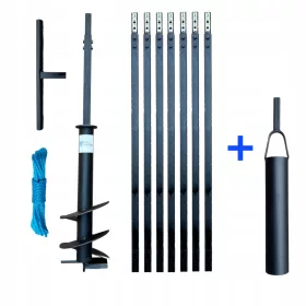 Manuelles Brunnenbohrgerät 200 mm 8 m + SZLAMÓWKA 90