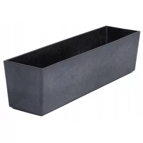    Multyhome Blumentopf 15 cm x 61 x 15 cm Sonstiges|Recycelter Gummi schwarz