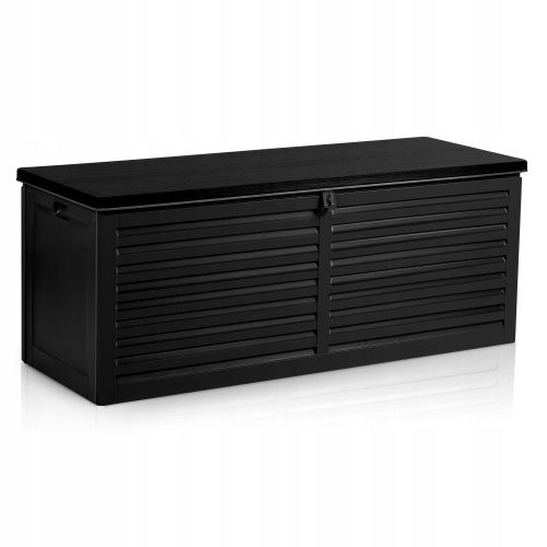 Gartenbox Kunststoff-Gartenbox, 390 l, grau